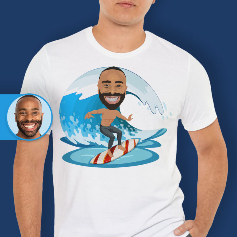 Mens Surf Tee Shirts – Customized Surfing Vibes Axtra - Surfing tees www.customywear.com
