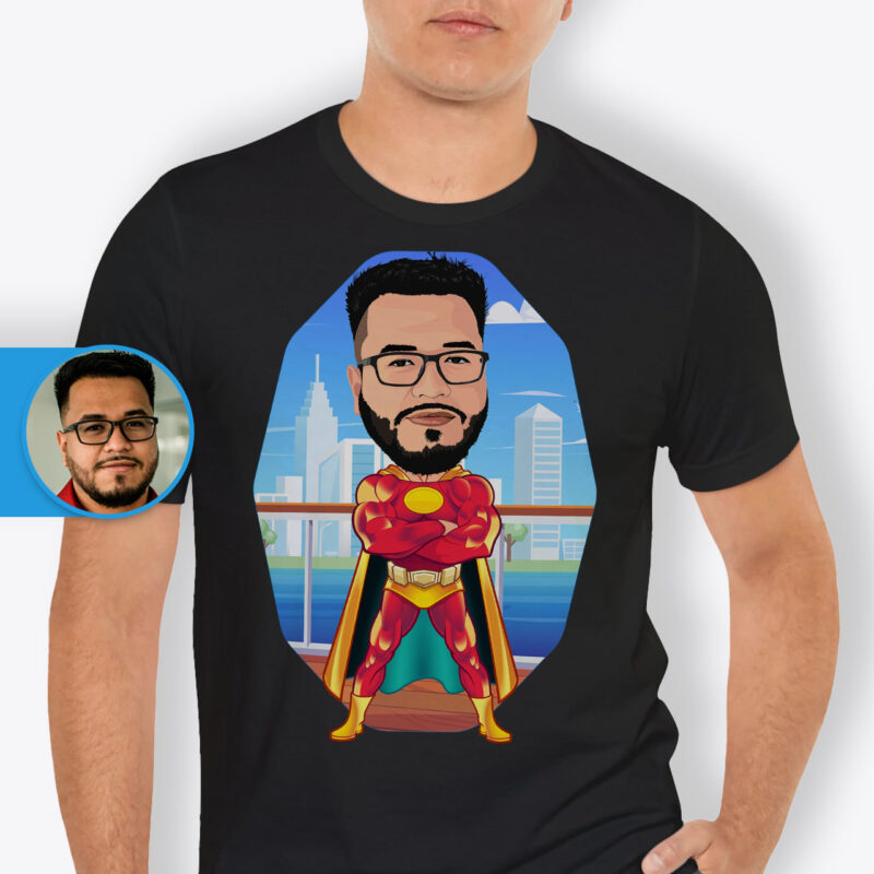 Superman Tee Shirt Mens: Unleash Your Inner Superhero Axtra – Superhero – men www.customywear.com