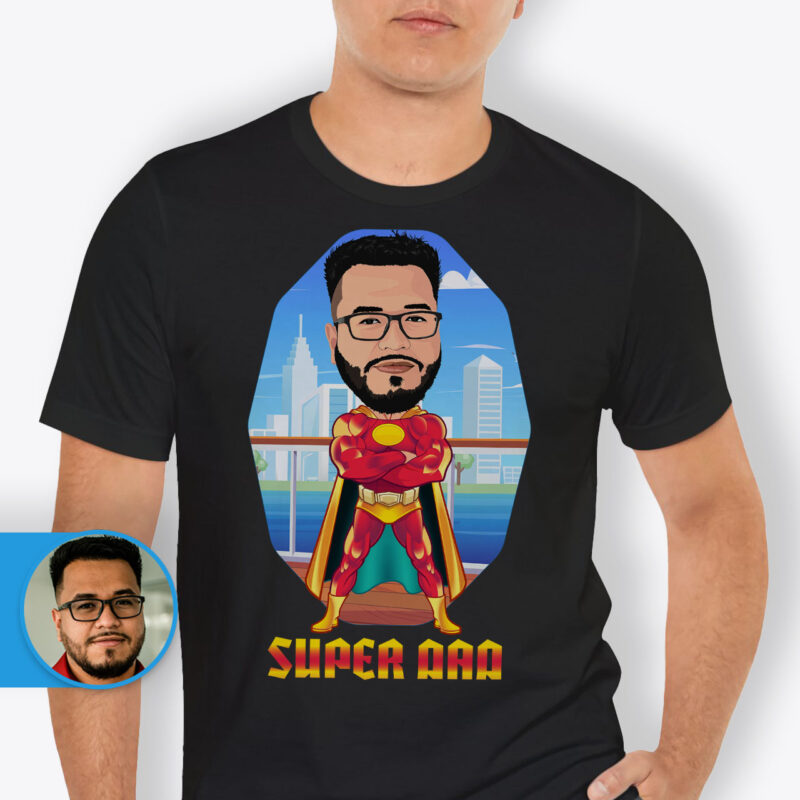 Personalized Father’s Day Gifts Axtra – Superhero – men www.customywear.com