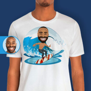 Surf Tee Shirts – Personalized Surfing T-Shirt Creations for You Axtra - Surfing tees www.customywear.com