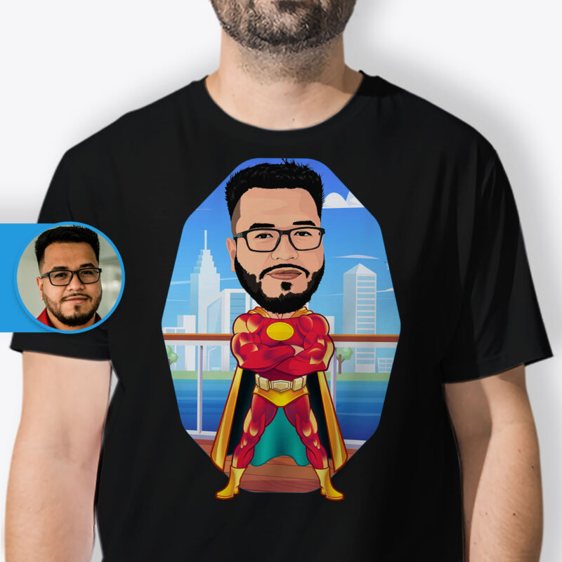 Superman Tees – Custom T-Shirt Axtra – Superhero – men www.customywear.com