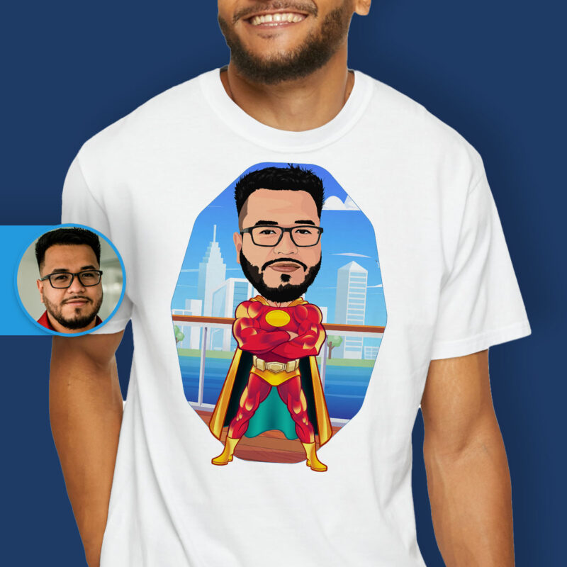 Ironman Shirt: Personalized Custom T-Shirts Axtra – Superhero – men www.customywear.com