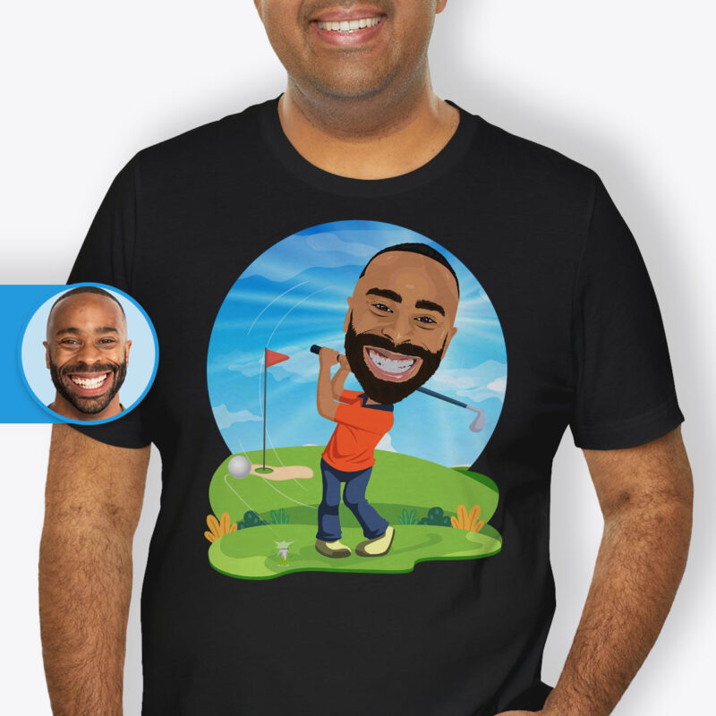 Cool Golf Shirts: Hand-Drawn Custom Artwork for Your Unique Style Axtra - ALL vector shirts - male www.customywear.com
