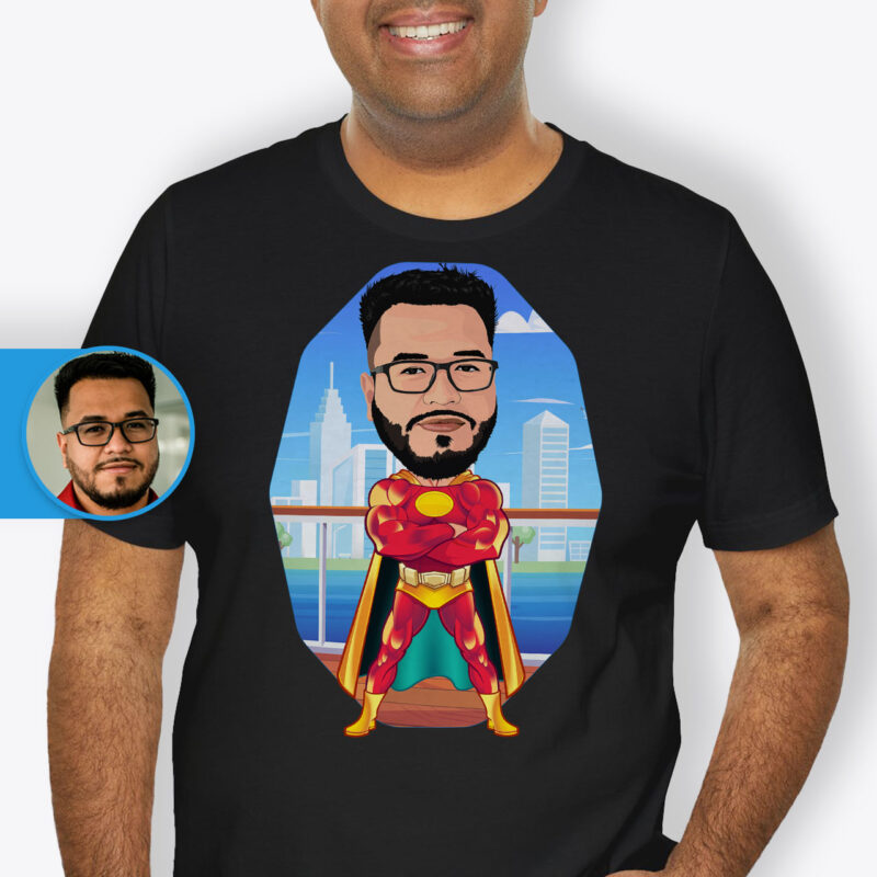 Mens Iron Man Shirt: Customized Superhero Apparel Axtra – Superhero – men www.customywear.com