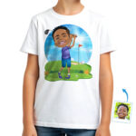 Golf Shirt for Kids – Personalized Tees for Young Golfers Boy's T-shirts www.customywear.com 30