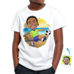 Soccer Shirts for Kids: Kick off Game Day with Custom Designs Boy's T-shirts www.customywear.com 30