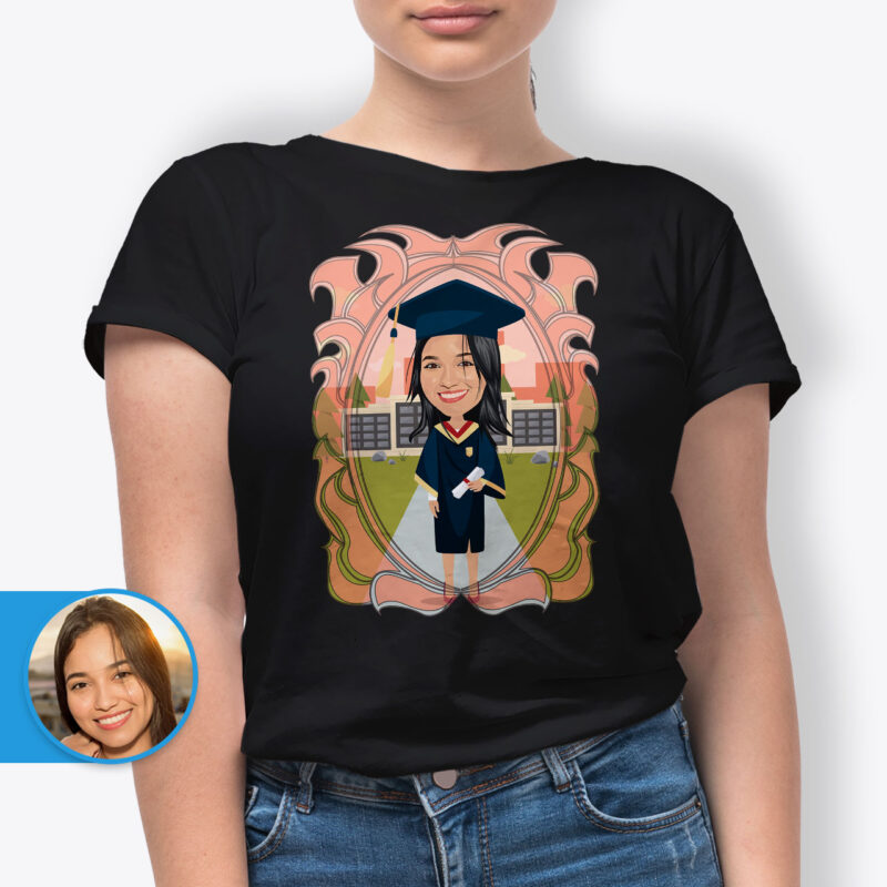 Mom of the Grad Shirt – Personalized Tee for Proud Moms Axtra - Graduation www.customywear.com