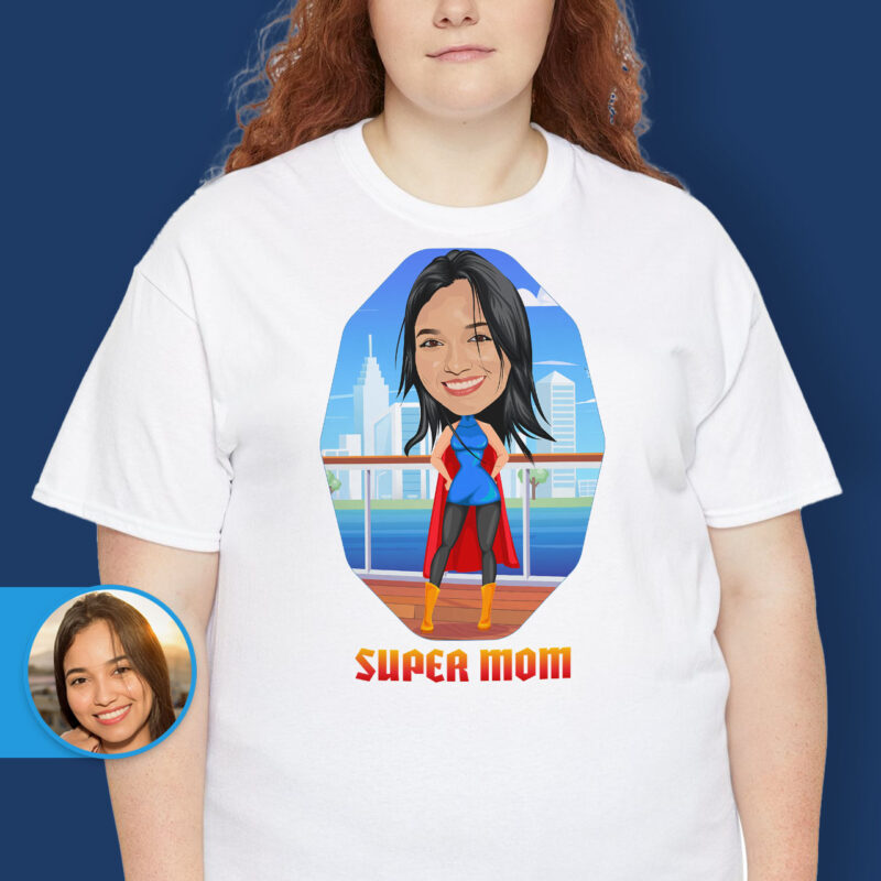 Funny Mother’s Day Shirts – Customizable Axtra – Superhero – women www.customywear.com