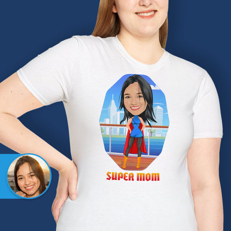 Mother’s Shirts – Custom Superhero Tee Axtra – Superhero – women www.customywear.com