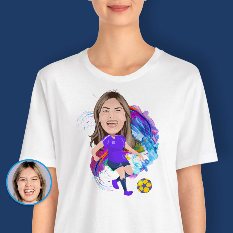 Women’s Soccer Shirt: Trendy Attire for Soccer Enthusiastic Women Axtra - ALL vector shirts - male www.customywear.com