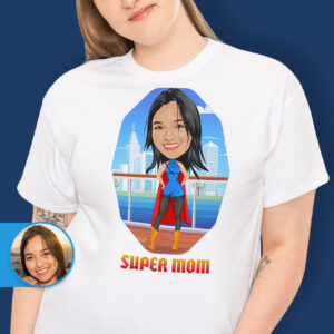 Mother’s Day Shirt Ideas – Custom tees Axtra – Superhero – women www.customywear.com