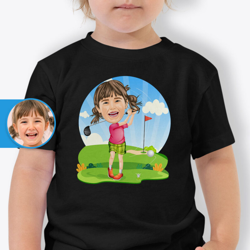 Golf Shirt for Toddler – Personalized Tees for Little Golfers Axtra - ALL vector shirts - male www.customywear.com