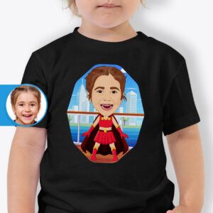 Superhero Toddler Shirt – Personalized Tee Axtra – Superhero – men www.customywear.com