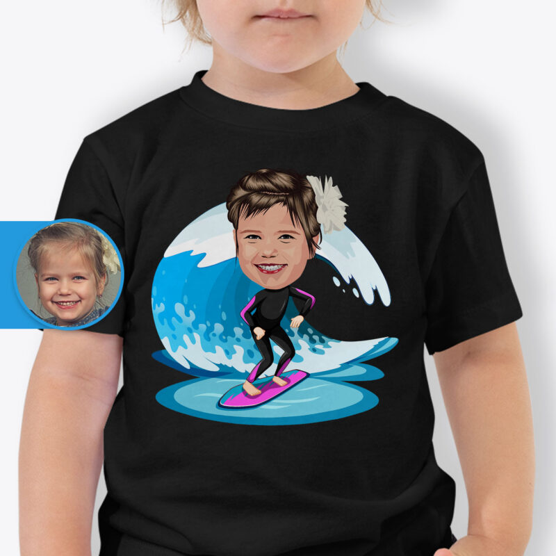 Surfing T-Shirt for Toddler Axtra - Surfing tees www.customywear.com