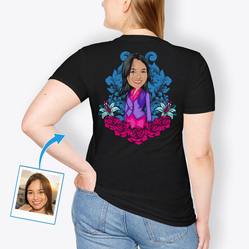Custom T Shirts Online – Design-Your-Own Shirt Axtra - custom tees - pink blue www.customywear.com