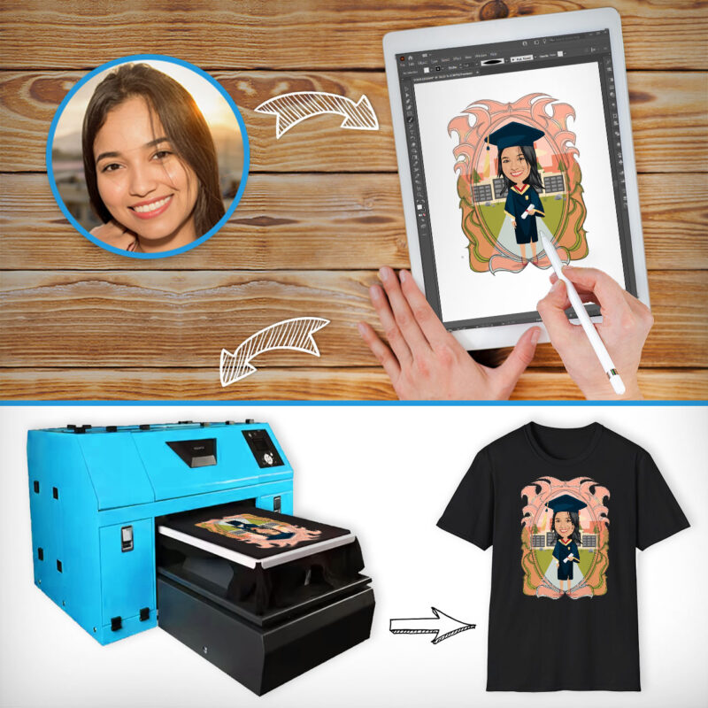 Customized Graduation Shirts with Pictures – Personalize Your Tee Axtra - Graduation www.customywear.com