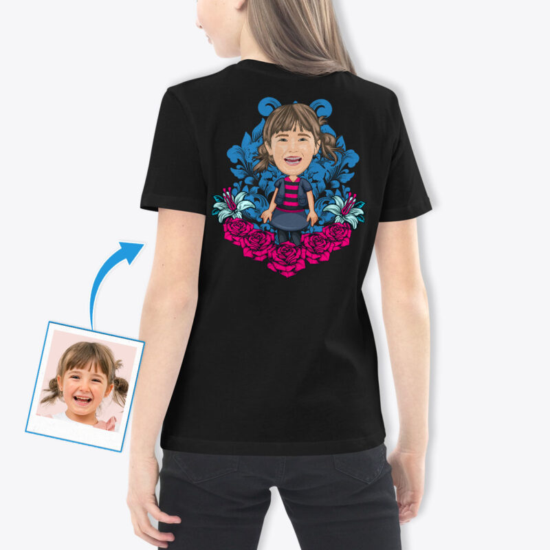 Cool Shirts for Teens – Design-your-own Shirt Axtra - custom tees - pink blue www.customywear.com