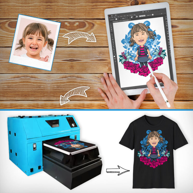 Graphic T Shirts Juniors – Custom Tee Axtra - custom tees - pink blue www.customywear.com
