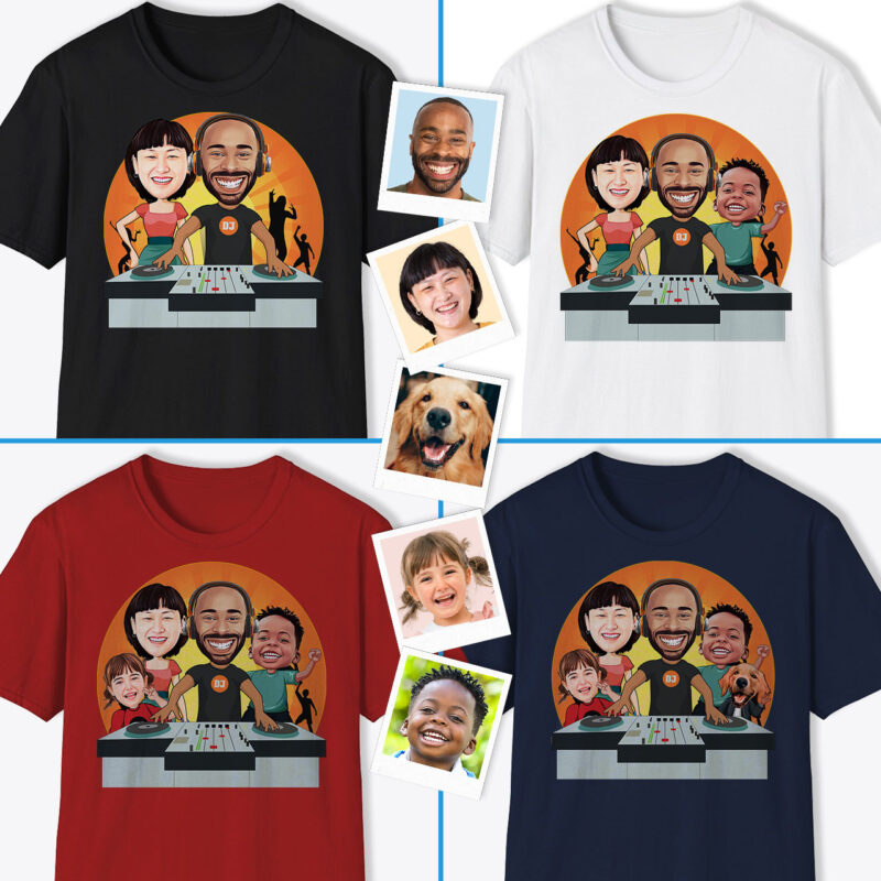 Custom Made Shirts for Couples – Artistic T-shirt Axtra - Dj orange www.customywear.com