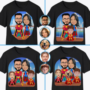 Mother’s Day T Shirts – Custom Artwork Tees Axtra – Superhero – men www.customywear.com