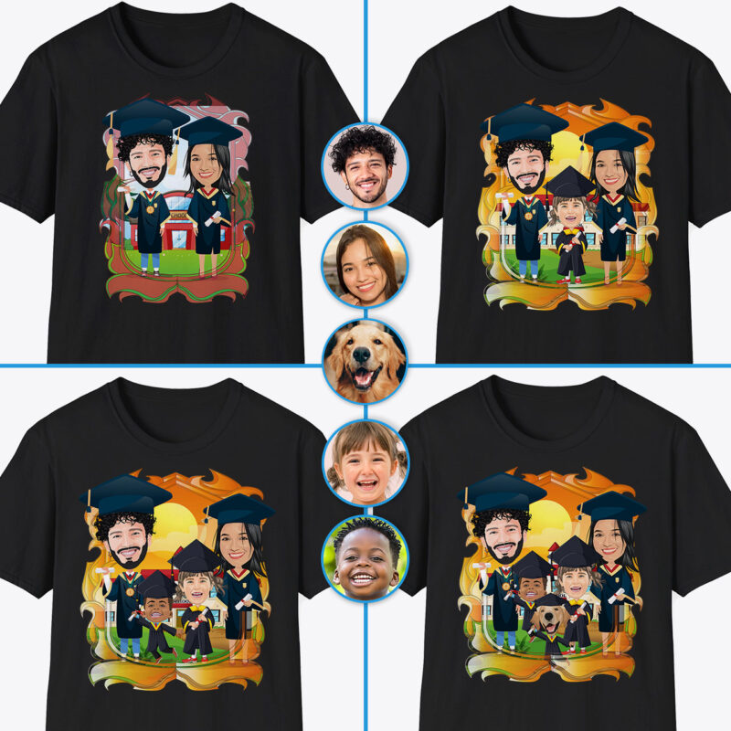 Graduation Shirts for Family – Celebrate Together with Custom Designs Axtra - Graduation www.customywear.com
