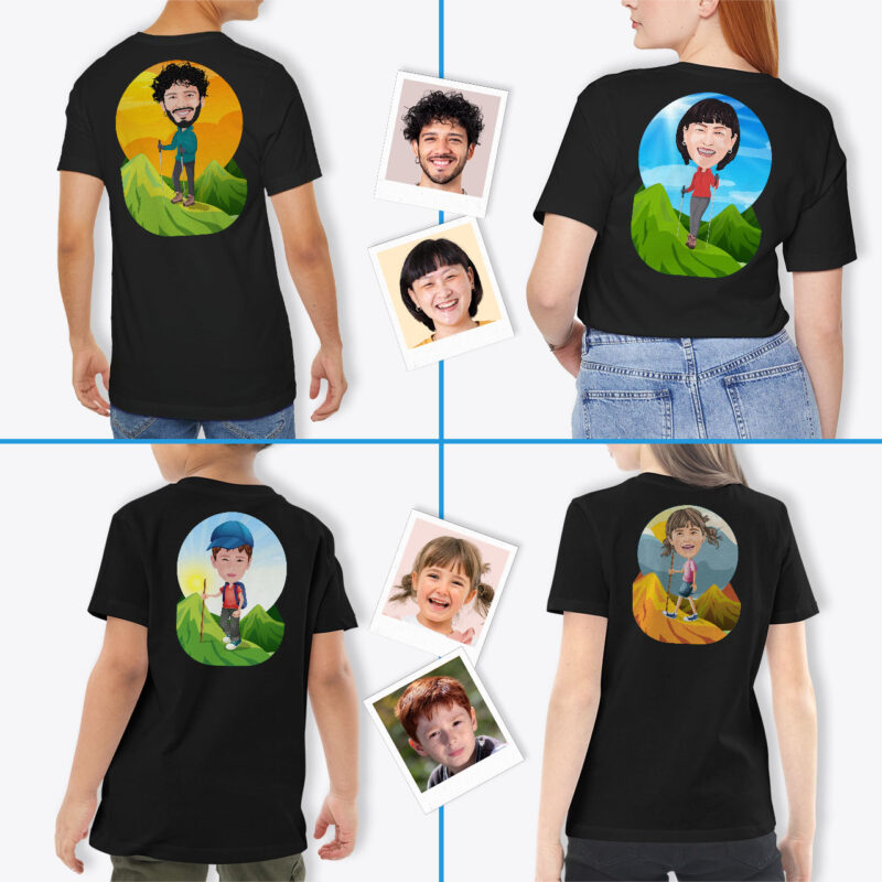 Shirts for Youth – Custom Graphic Shirt Axtra – Hiking www.customywear.com