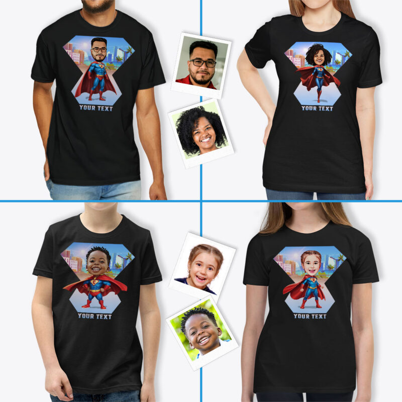 Father’s Day Superhero Shirt – Unique print tee Axtra - Ai superhero www.customywear.com