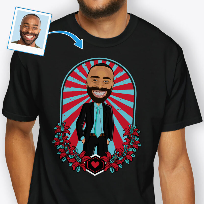 Personalised Shirts for Men – Custom Graphic Shirt Axtra - Selfie mirror www.customywear.com