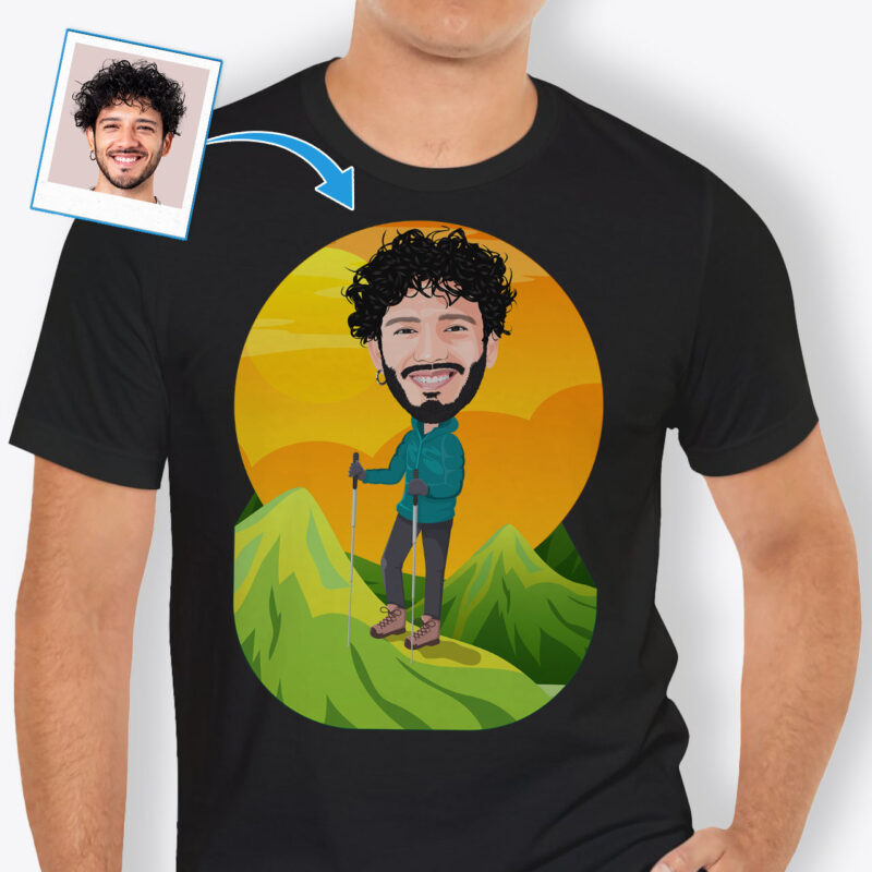 Backpacking Shirts – Personalized T-shirt Axtra – Hiking www.customywear.com