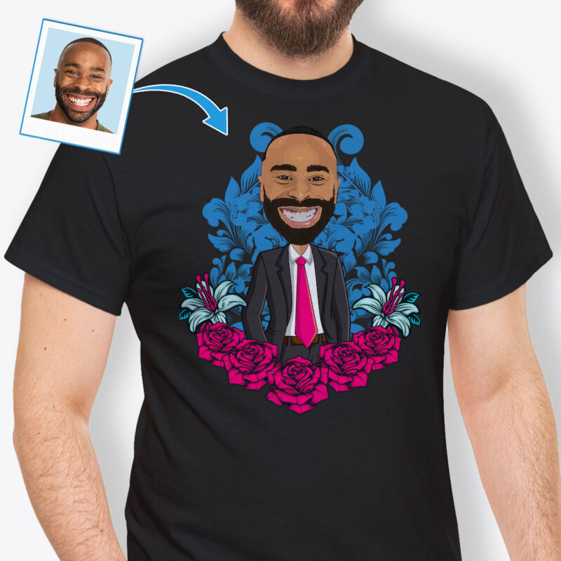 Shirt Design Maker – Custom Photo Shirt Axtra - custom tees - pink blue www.customywear.com