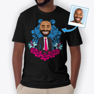 T Shirt Design Creator – Custom Photo Shirt Axtra - custom tees - pink blue www.customywear.com