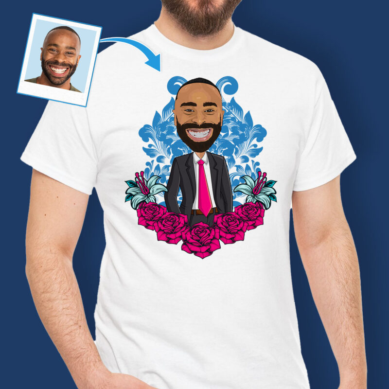 Custom T Shirt Shops – Personalized T-Shirt Axtra - custom tees - pink blue www.customywear.com