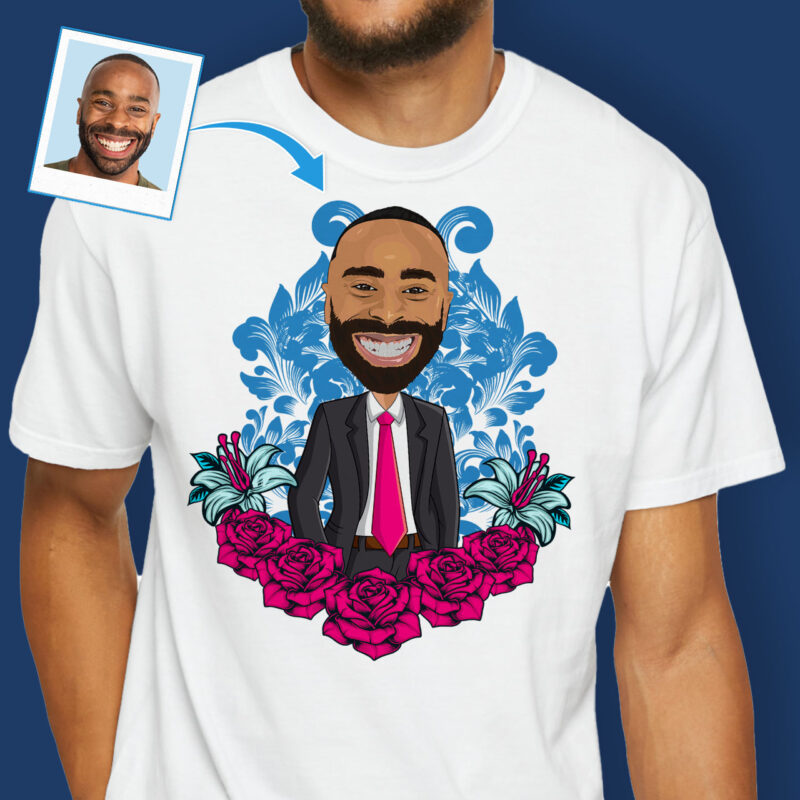 Personalized T Shirts Near Me – Photo to T-Shirt Axtra - custom tees - pink blue www.customywear.com