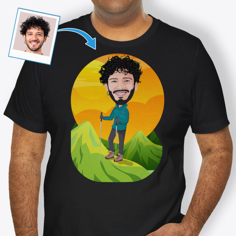 Hiking Shirts Men – Personalized T-shirt Axtra – Hiking www.customywear.com