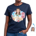 Bride T Shirts Online – Unique Print Tee Custom Gifts - Wedding Rose www.customywear.com 31