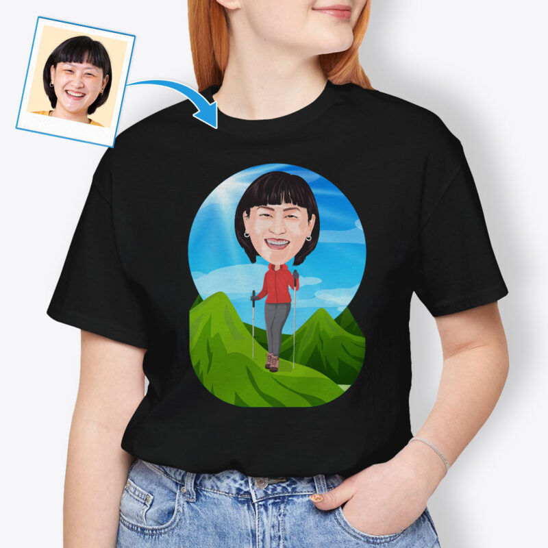 Summer Graphic T Shirts – Design-your-own Shirt Axtra – Hiking www.customywear.com