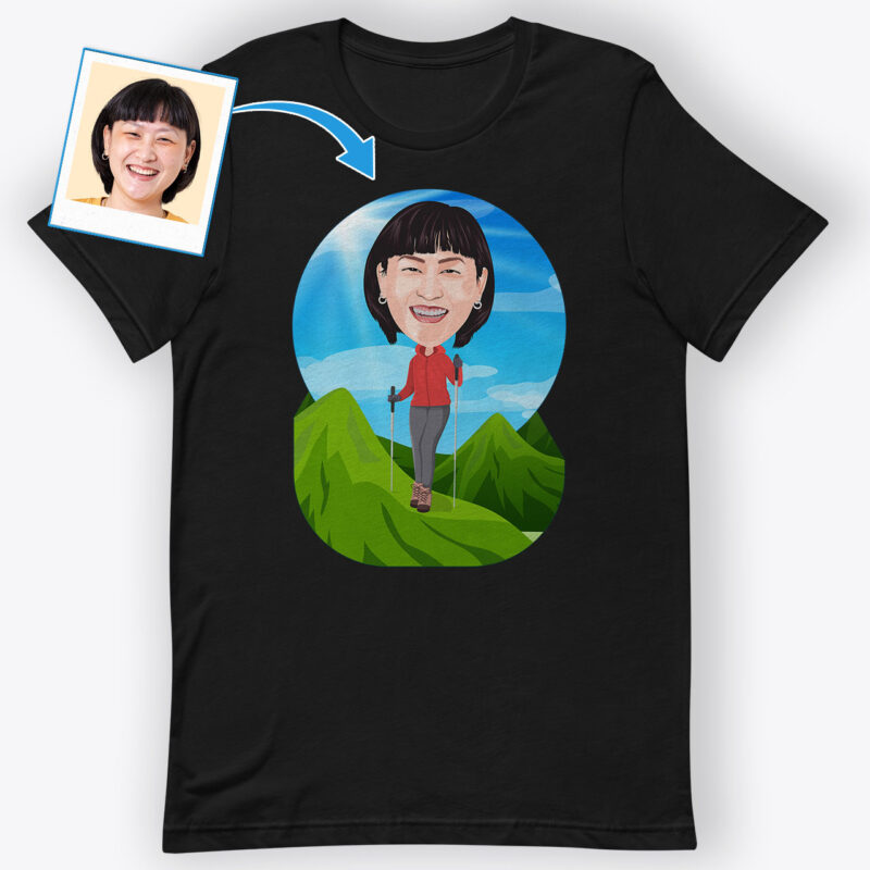 Summer T Shirts Womens – Personalized T-shirt Axtra – Hiking www.customywear.com