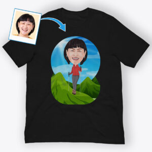 Ladies Summer Tee Shirts – Customized Apparel Axtra – Hiking www.customywear.com