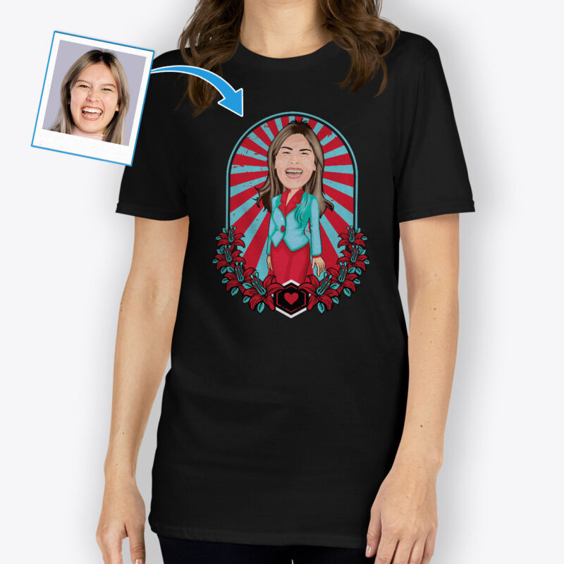 Custom Made T Shirts for Women – Personalized T-shirt Axtra - Selfie mirror www.customywear.com