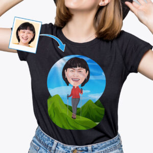 Cute Summer Tees – Made-to-order T-shirt Axtra – Hiking www.customywear.com