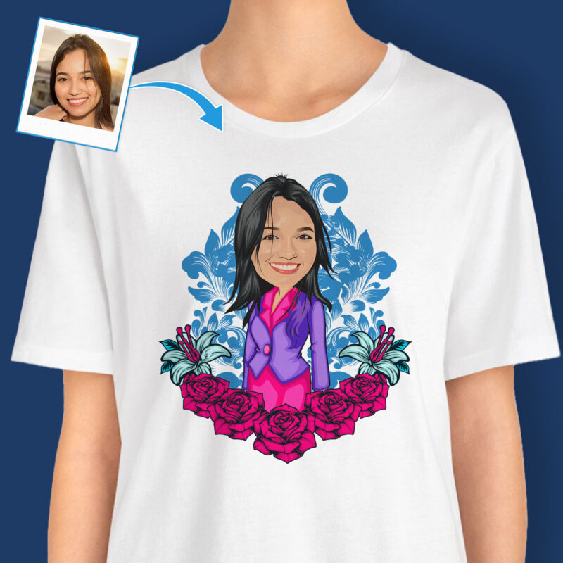 Custom T Shirts Online – Design-Your-Own Shirt Axtra - custom tees - pink blue www.customywear.com