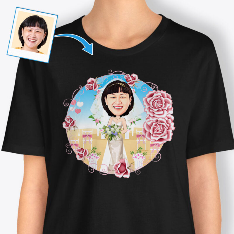 Funny Bride T Shirt – Individualized Tee Axtra - wedding www.customywear.com