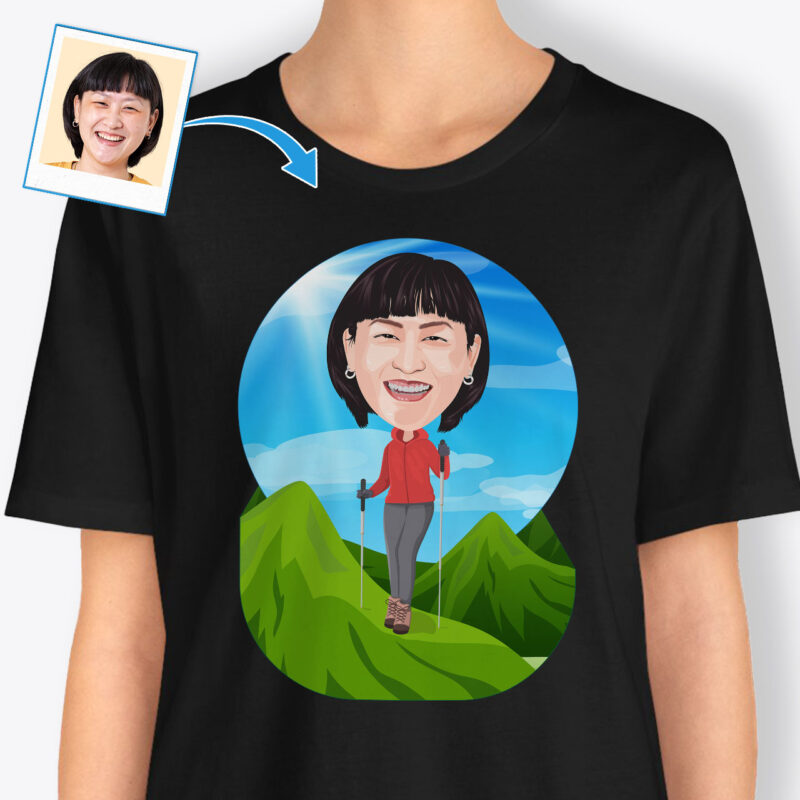 Shirt Summer – Personalized T-shirt Axtra – Hiking www.customywear.com