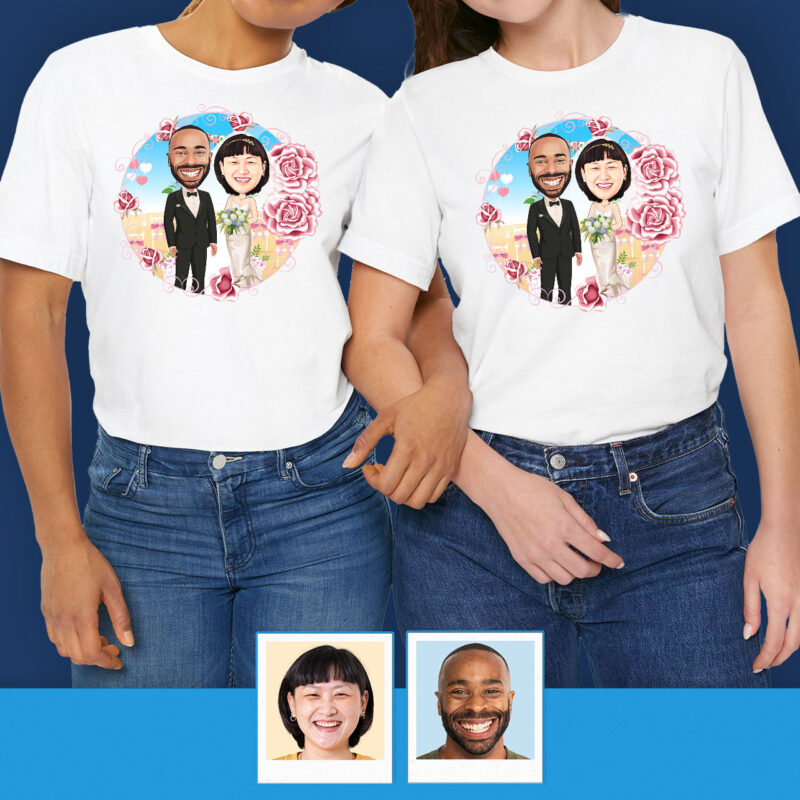 Happy Anniversary T Shirts for Couples – Custom Tee Printing Axtra - wedding www.customywear.com