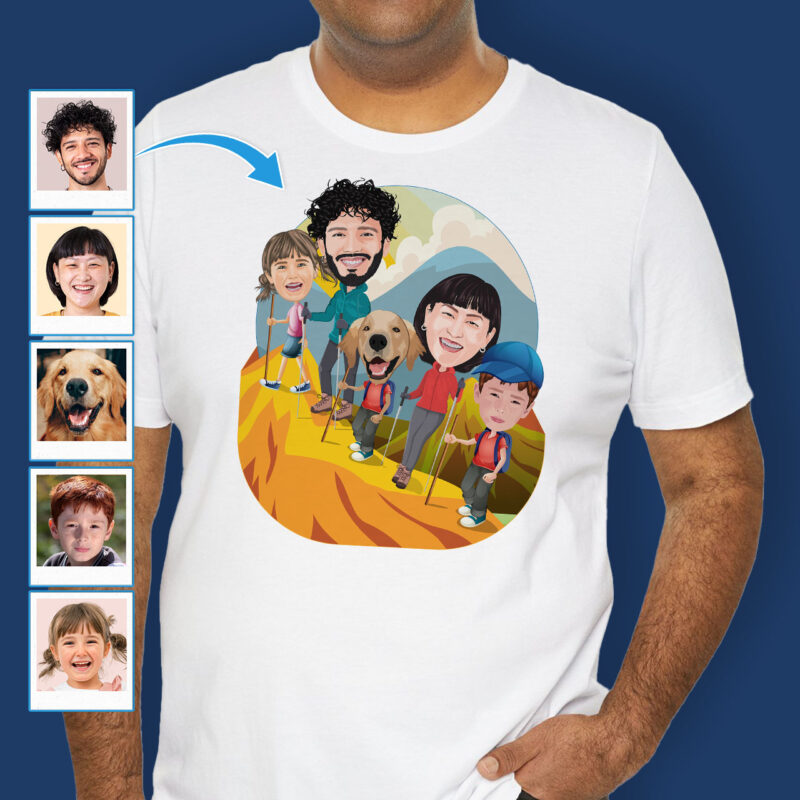 Family Trip T Shirts – Custom Graphic Shirts Axtra – Hiking www.customywear.com