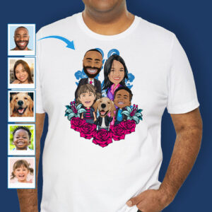 Matching Family T Shirts Disney Axtra - custom tees - pink blue www.customywear.com