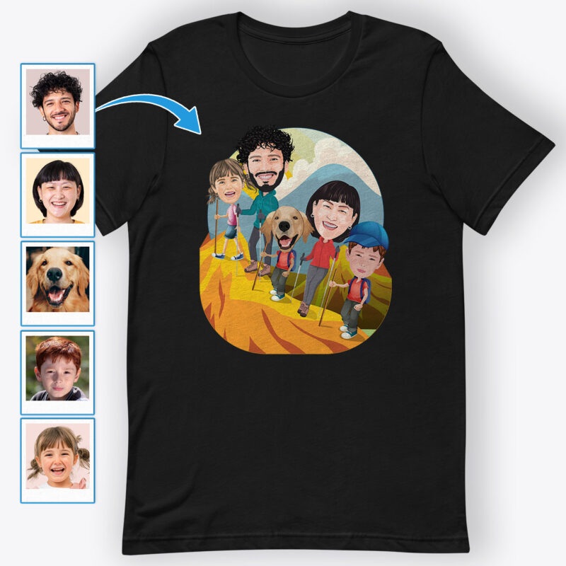 Personalized Shirts for Family – Custom Graphic Shirt Axtra – Hiking www.customywear.com