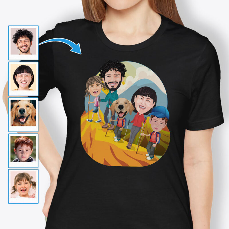 Funny Family Reunion Shirts – Personalized T-shirts Axtra – Hiking www.customywear.com