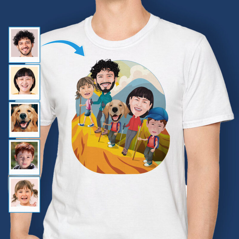 Funny Family T Shirts – Customized Apparel Axtra – Hiking www.customywear.com