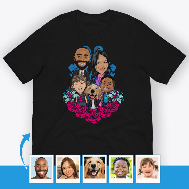 Personalized T Shirts Family Reunion Axtra - custom tees - pink blue www.customywear.com